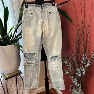 Urban Outfitters BDG Distressed Acid Washed Slim Fit Jeans